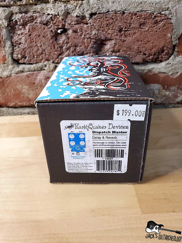 EarthQuaker Devices Dispatch Master Digital Delay & Reverb EarthQuaker Devices Dispatch Master Digital Delay & Reverb