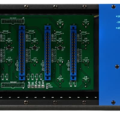 API 500-6B 6-slot 500 Series Lunchbox  Bundle with API 5B1-A 500-Series Blank Panel image 1
