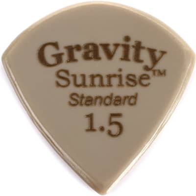 Gravity Picks Gold Sunrise - Standard Size  1.5mm image 1