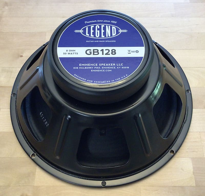 Eminence GB128 12” 8ohm Guitar Speaker Greenback G12M Reverb