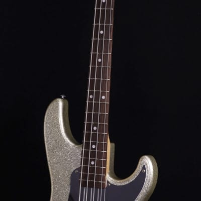 G&L SB-2 Premium Made in Japan MOD Silver Metal Flake [SN 3100082
