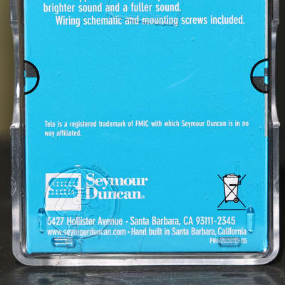 Seymour Duncan STR-3 Quarter Pound Rhythm Telecaster Neck Pickup Chrome Tele image 2