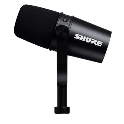 Shure MOTIV MV7 Podcast Microphone USB/XLR Mic - Black image 1