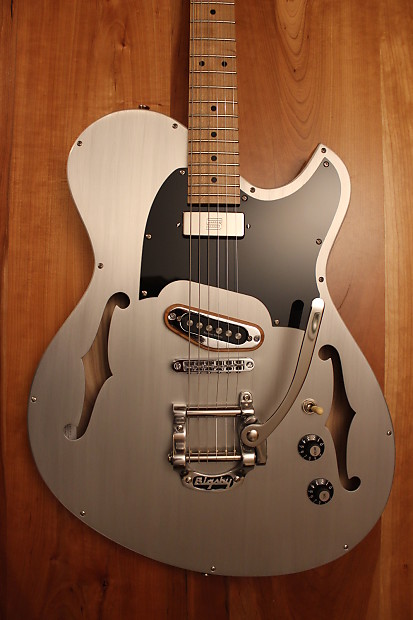 Gronlund Guitars Aluminum Top Custom Single Cutaway. Handcrafted. Bigsby B5. Seymour Duncan Pickups. image 1