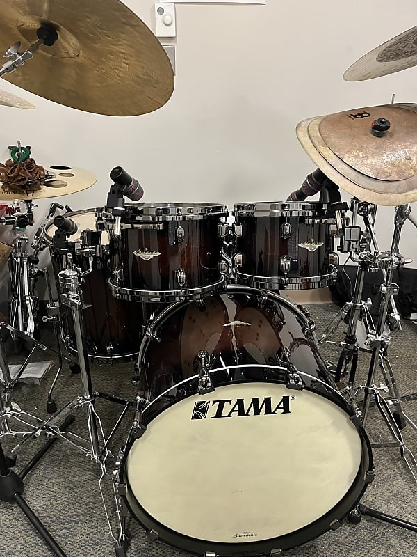 Tama Starclassic Maple 4 Piece Shell Pack- Dark Mocha Burst