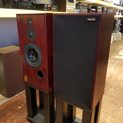 Harbeth Super HL5 Plus Rosewood Speakers w/ Boxes & Certificate Fantastic Sound - Store Demos image 2