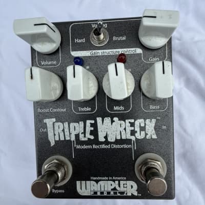 Reverb.com listing, price, conditions, and images for wampler-triple-wreck