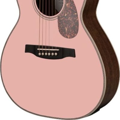 PRS SE Parlor P20E Limited Run Acoustic-Electric Guitar, Pink Lotus w/ Gig Bag image 1