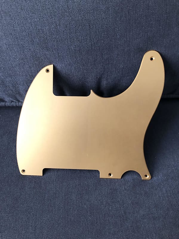 Fender Gold Anodized Aluminum Pickguard for Esquire 5hole Reverb