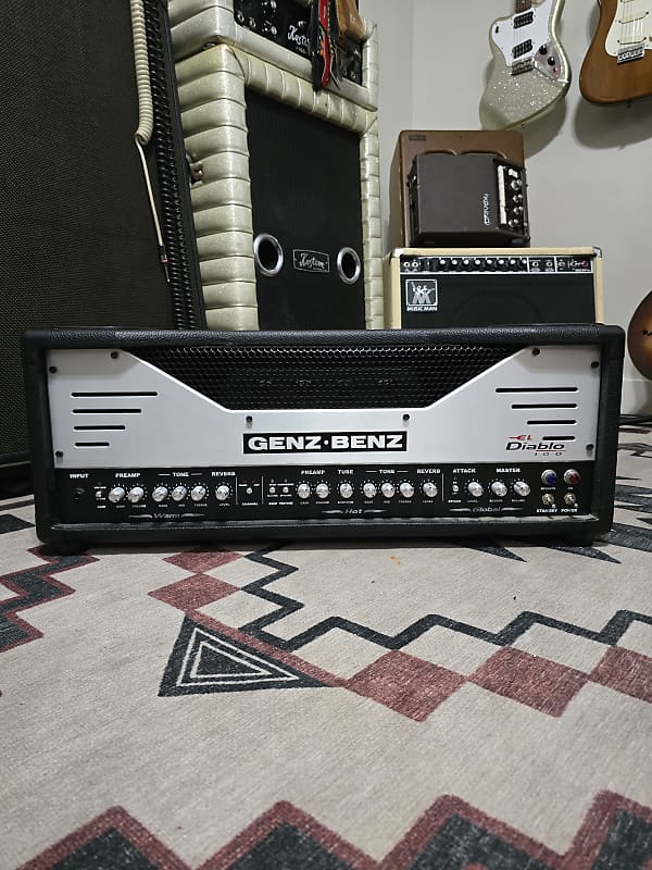 Genz Benz El Diablo 100 Tube Guitar Head Amplifier Reverb