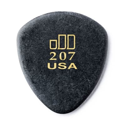 Dunlop 477P207 JD Jazztone 207 Large Round-Tip Guitar Picks (6-Pack)