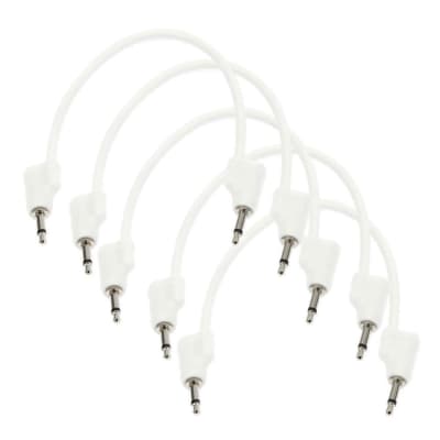 TipTop Audio Stackcable 5-pack White 20cm / 7.8" [Three Wave Music] image 2