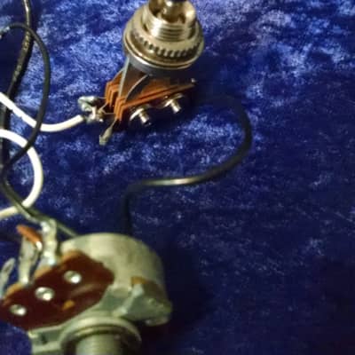 1996 Jackson Dinky D-3 Wiring Harness Chrome | Reverb