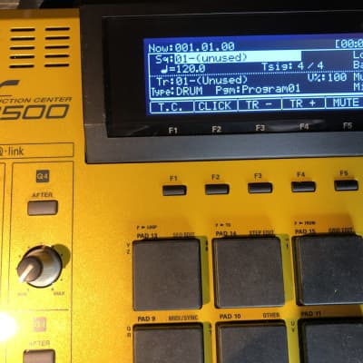 AKAI MPC2500 BRAND NEW LED Screen Display WHITE BLUE Blue/BLACK LCD image 2