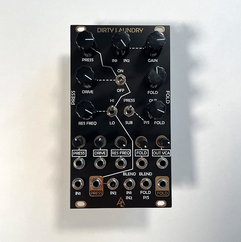 After Later Audio Dirty Laundry Distortion Wavefolder Eurorack