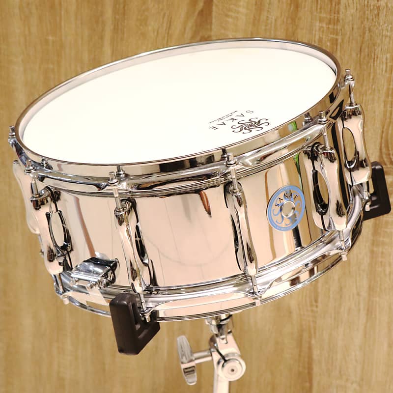 値下げ】 Sakae SDM1465AL スネアドラム アルミニウム 14x6.5 打楽器