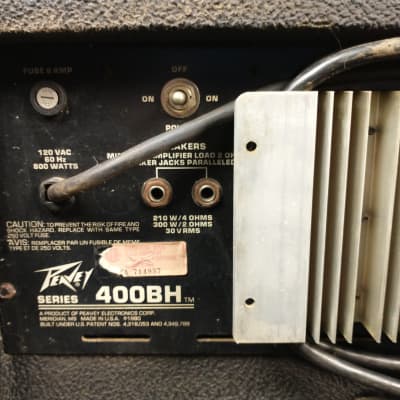 Peavey XR-600B Mixer Amp image 7