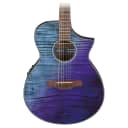 Ibanez AEWC32FM Purple Sunset Fade Gloss Acoustic Electric Guitar
