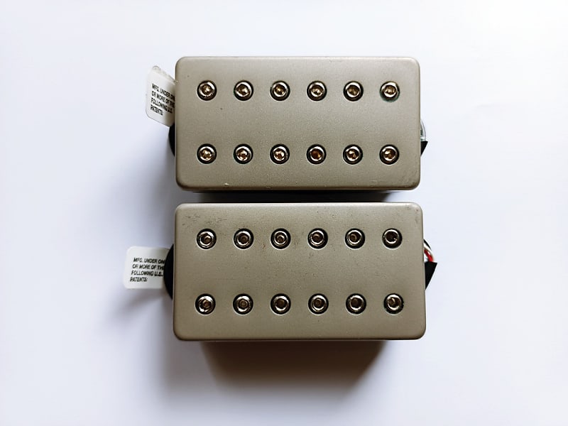 ディマジオ FUSION EDGE ブリッジ DiMarzio Fusion Edge Brushed Nickel Humbucker Neck and