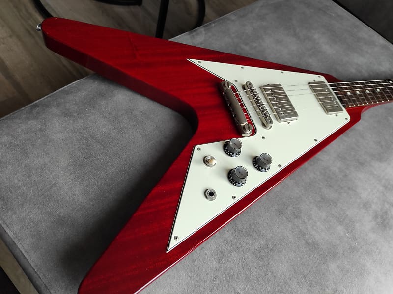 ESP Navigator N-FV-LTD Kiso Custom Shop Flying V 2004 - Cherry