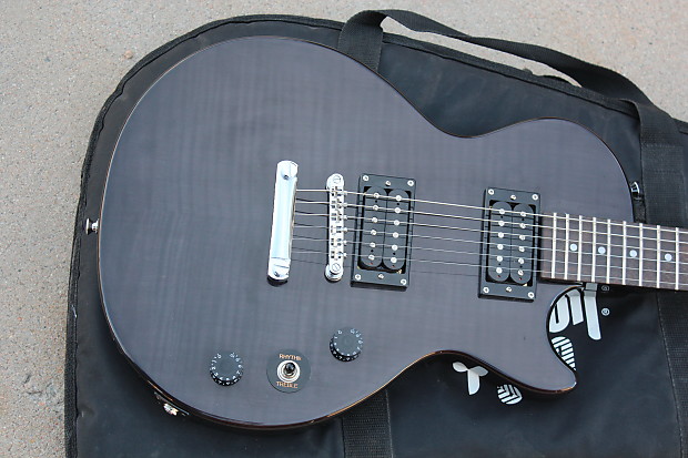 2014 Gibson Epiphone Les Paul Special II Translucent Black Flame