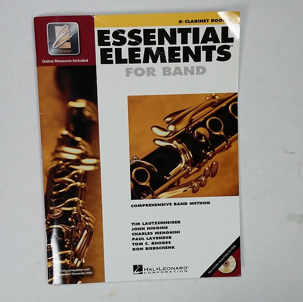 Hal Leonard Essential Elements for Band - Bb Clarinet Book 1 with EEi image 1