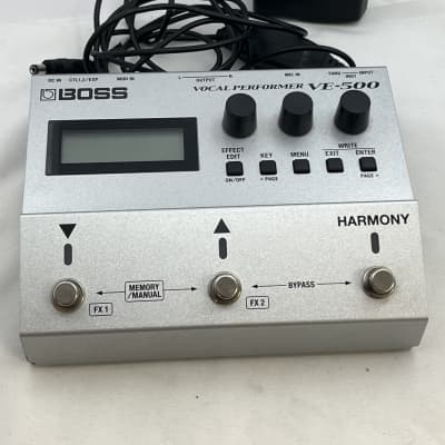 【極美品】BOSS VE-500 Amazon.com: BOSS VE-500 Vocal Performer | Advanced Vocal Multi