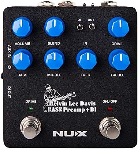 NuX NBP-5 Melvin Lee Davis Signature Bass Preamp + DI image 1