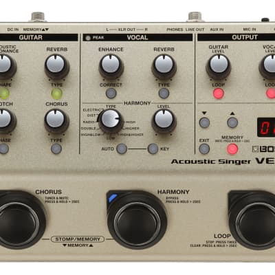 Reverb.com listing, price, conditions, and images for boss-ve-8-acoustic-singer