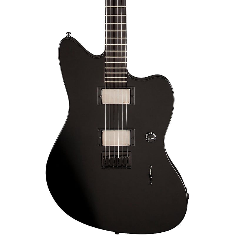 Fender Jim Root Jazzmaster Electric Guitar Satin Black image 1