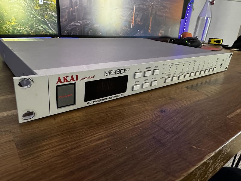 Akai ME80P MIDI patch bay 1980s