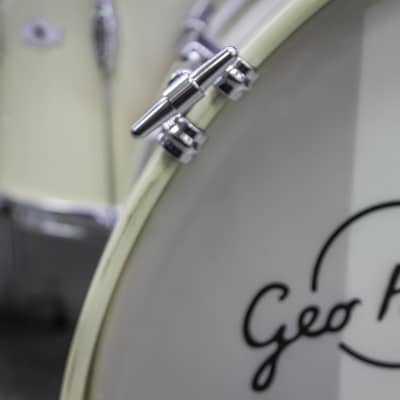 George Way Tuxedo 5 Piece Drum Set Gretsch Shells (One of a kind!) image 13