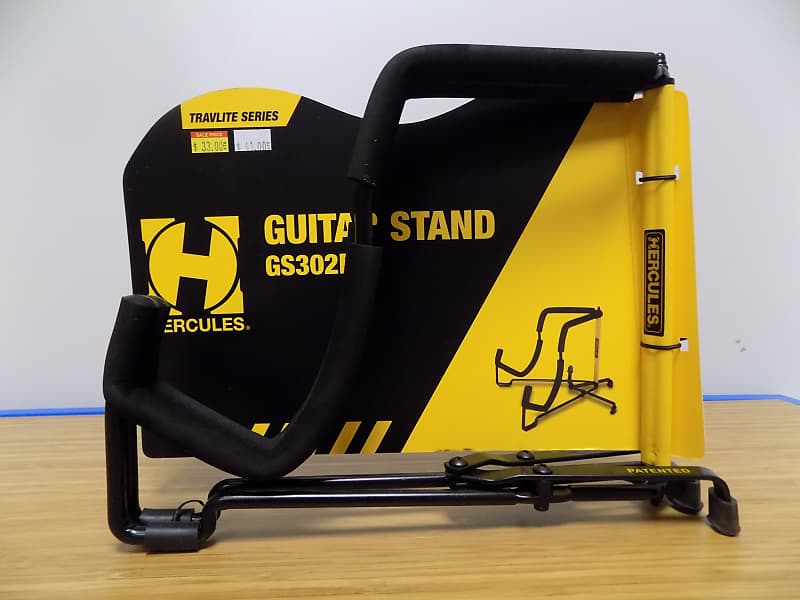 Hercules GS302B TravLite Electric Guitar Stand Reverb