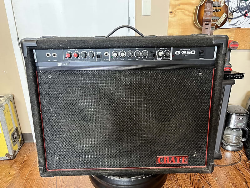 Crate G 250 2x12 Combo Amplifier with celestion g12m-70 | Reverb