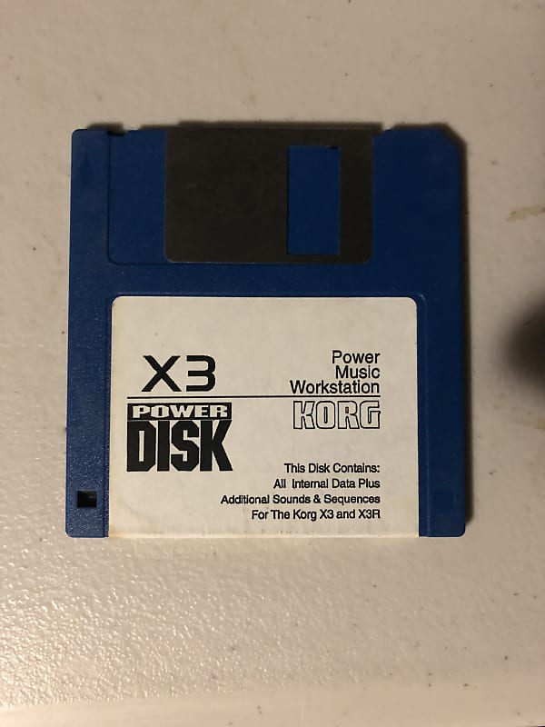 Korg X3 Power Music Workstation Power Disk 1993 image 1