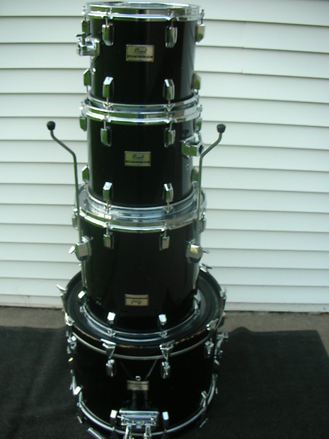Pearl Super Pro GLX Series Drum Set! 6 ply maple shells!