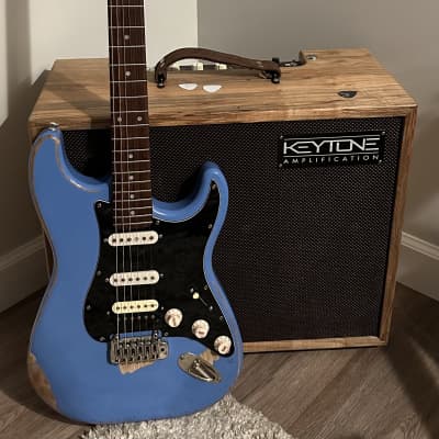 Big River/Fender HSS Stratocaster**Lake Placid Blue Nitro Relic**Suhr HSS Pickups (ML’s + SSV)** Coil Tap image 2