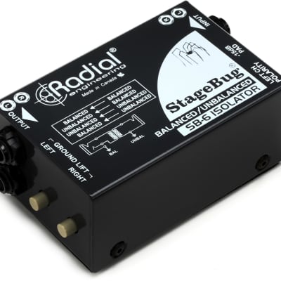 Radial Engineering LX8 Line Level Signal Splitter & R800 8200