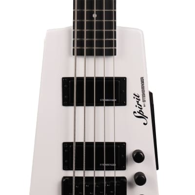 Steinberger Spirit XT-25 Standard 5-String Electric Bass White image 4
