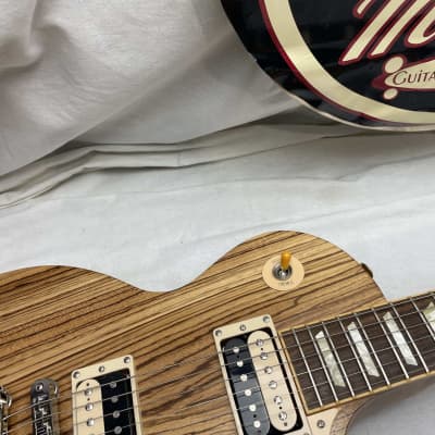 Gibson 2007 GotW Guitar Of The Week #19 Les Paul Classic Guitar Zebrawood with Case - Classic Antique image 5