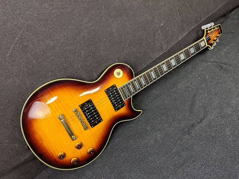 Aria Pro II PE-DLX Single Cutaway Electric Guitar Made In