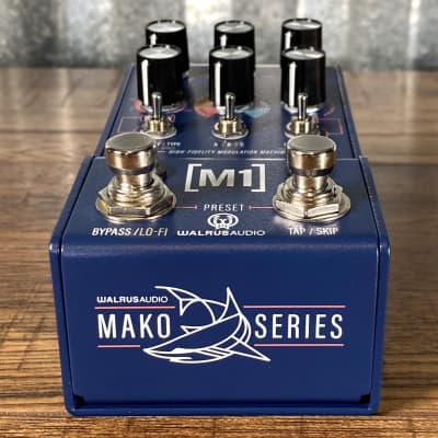 Walrus Audio MAKO Series M1 High-Fidelity Modulation Machine Guitar Effect Pedal image 3