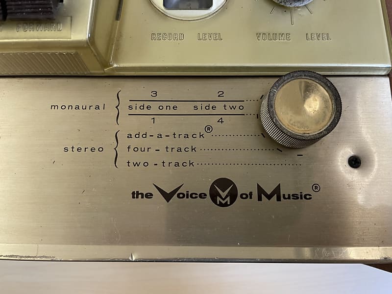 1961 Voice Of Music V-M 722 Stereophonic Tape Recorder