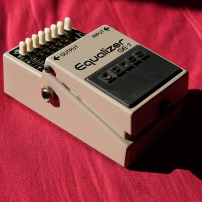 JHS Boss GE-7 Graphic EQ with JHS Boss GE-7 Graphic EQ with