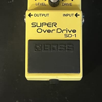 VINTAGE BOSS SD-1 SUPER OVERDRIVE 1998 RARE JRC455DD CHIP