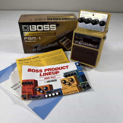 Boss FBM-1 Fender Bassman Overdrive Pedal | Reverb