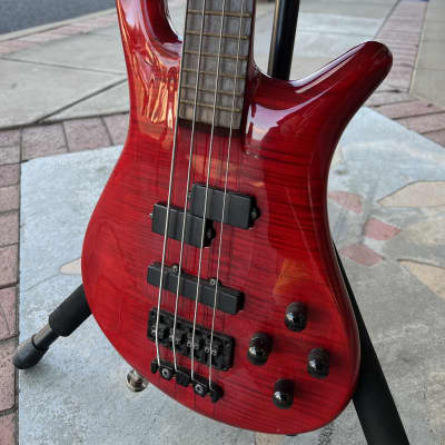 Warwick Streamer Stage I 1991 Red Transparent Gloss for sale