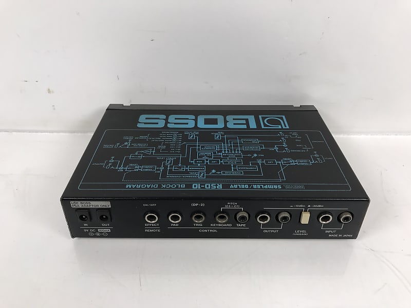 BOSS RSD-10 Digital Sampler Delay Guitar Effect Micro Rack
