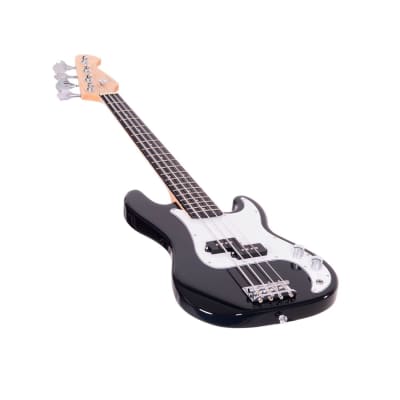 Artist MiniB 3/4 Size Electric Bass w/ Accessories & Tweed Case image 4