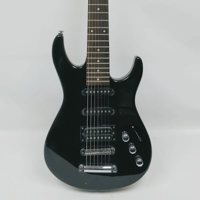 Samick LK-357L/BK Seven String Electric Guitar Black for sale